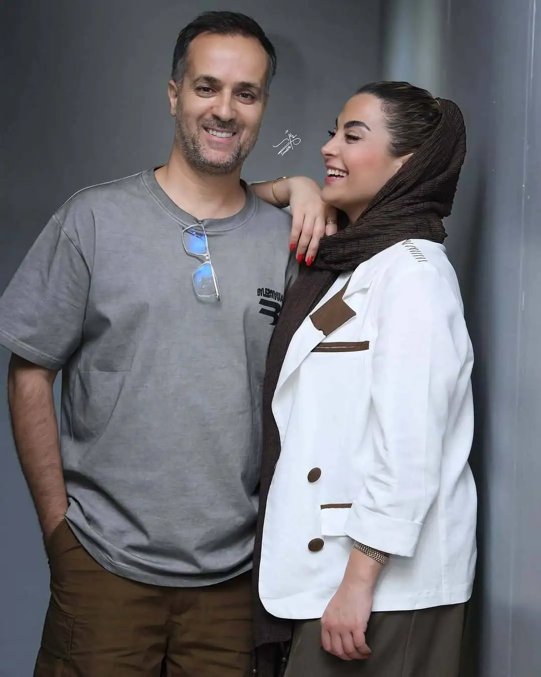 تصاویر؛ عکس های جدید احمد مهرانفر و همسرش مونا فائزپور