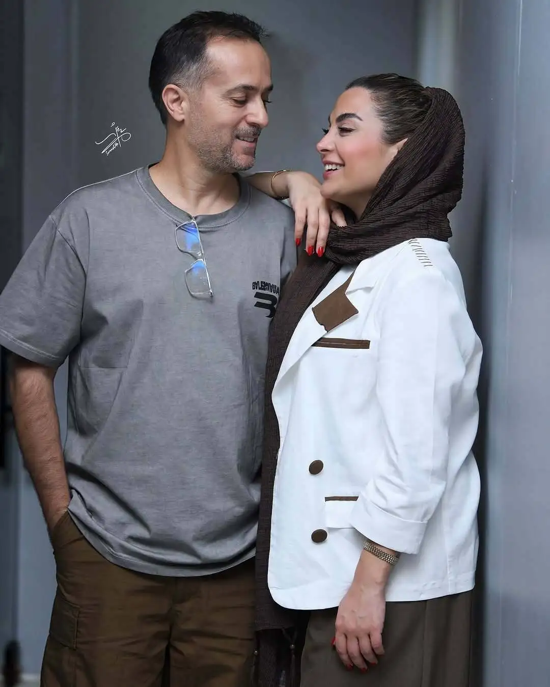 تصاویر؛ عکس های جدید احمد مهرانفر و همسرش مونا فائزپور