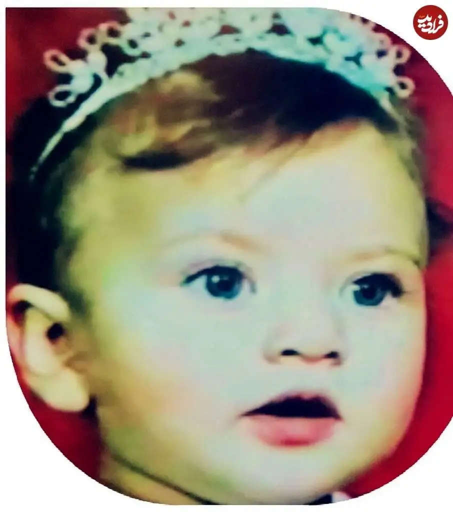 عکس| سفر در زمان؛ «مامان صدیقه» سریال بچه مهندس در 2 سالگی؛ سال 1370