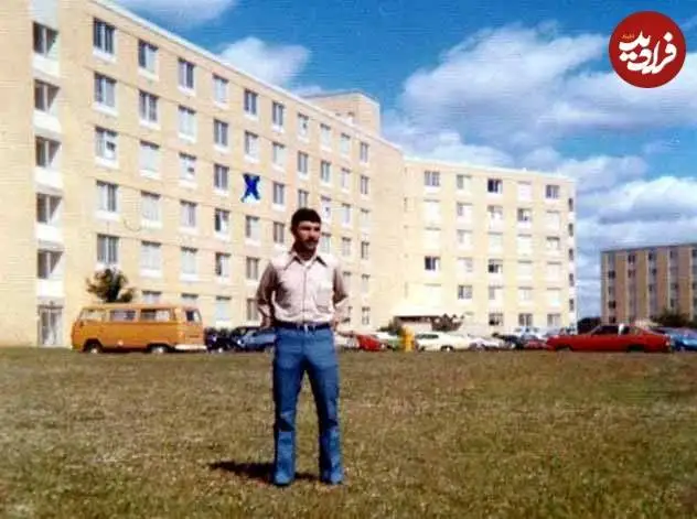 عکس؛ سفر در زمان؛ «صیاد شیرازی» با ظاهر متفاوت در خارج کشور؛ اوایل دهه 50