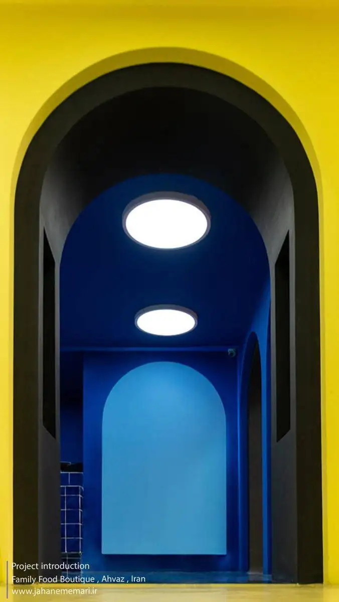 تصاویر؛ معماری داخلی فودبوتیک ایرانی در اهواز