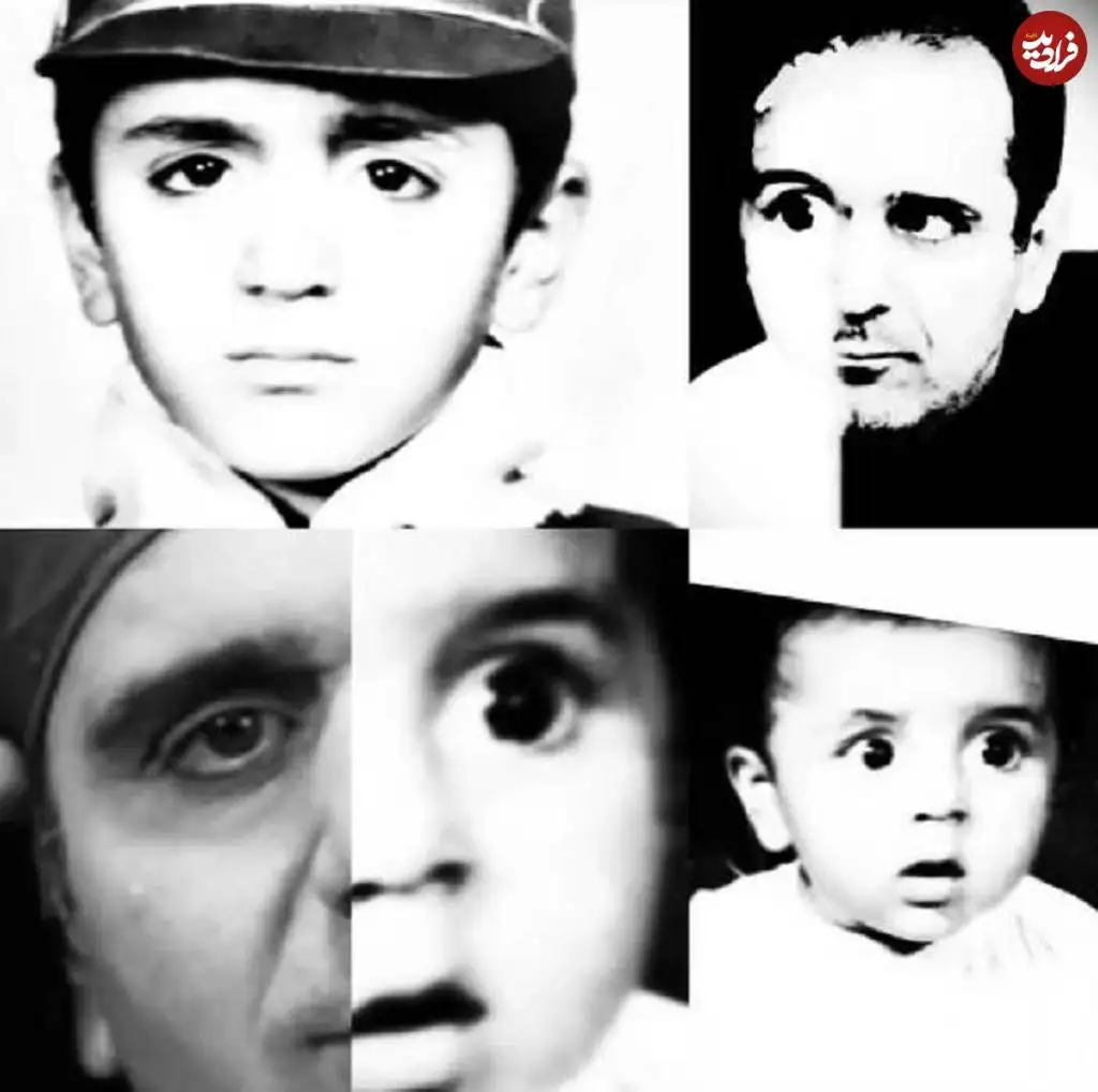 عکس| سفر در زمان؛ «حسین رفیعی» مجری مشهور تلویزیون در کودکی و نوجوانی