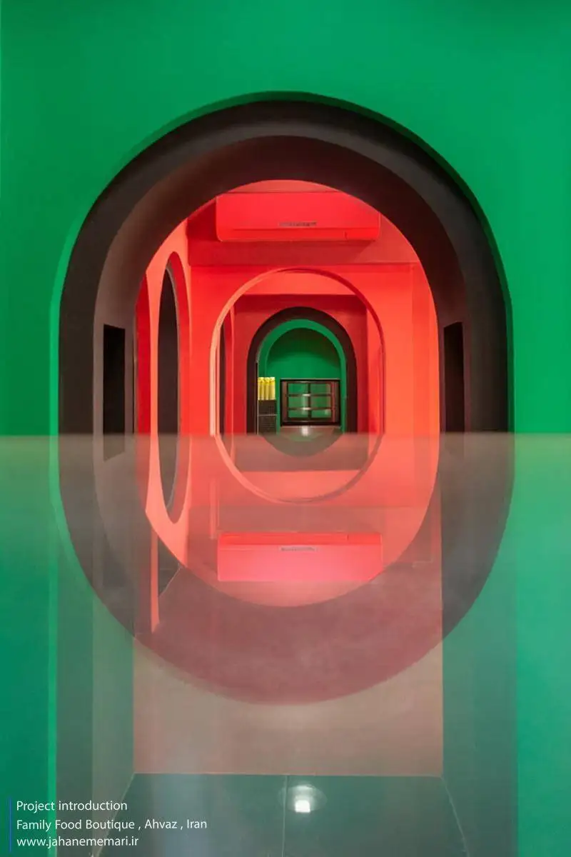 تصاویر؛ معماری داخلی فودبوتیک ایرانی در اهواز