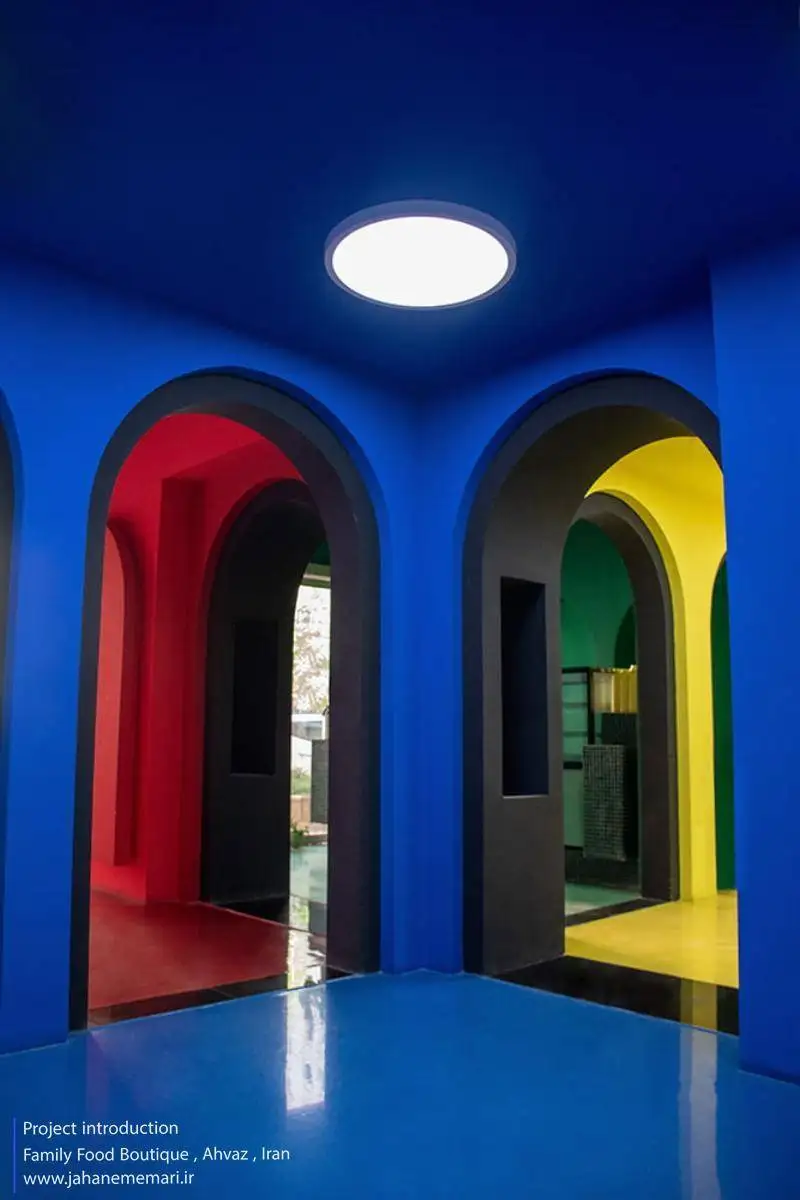 تصاویر؛ معماری داخلی فودبوتیک ایرانی در اهواز