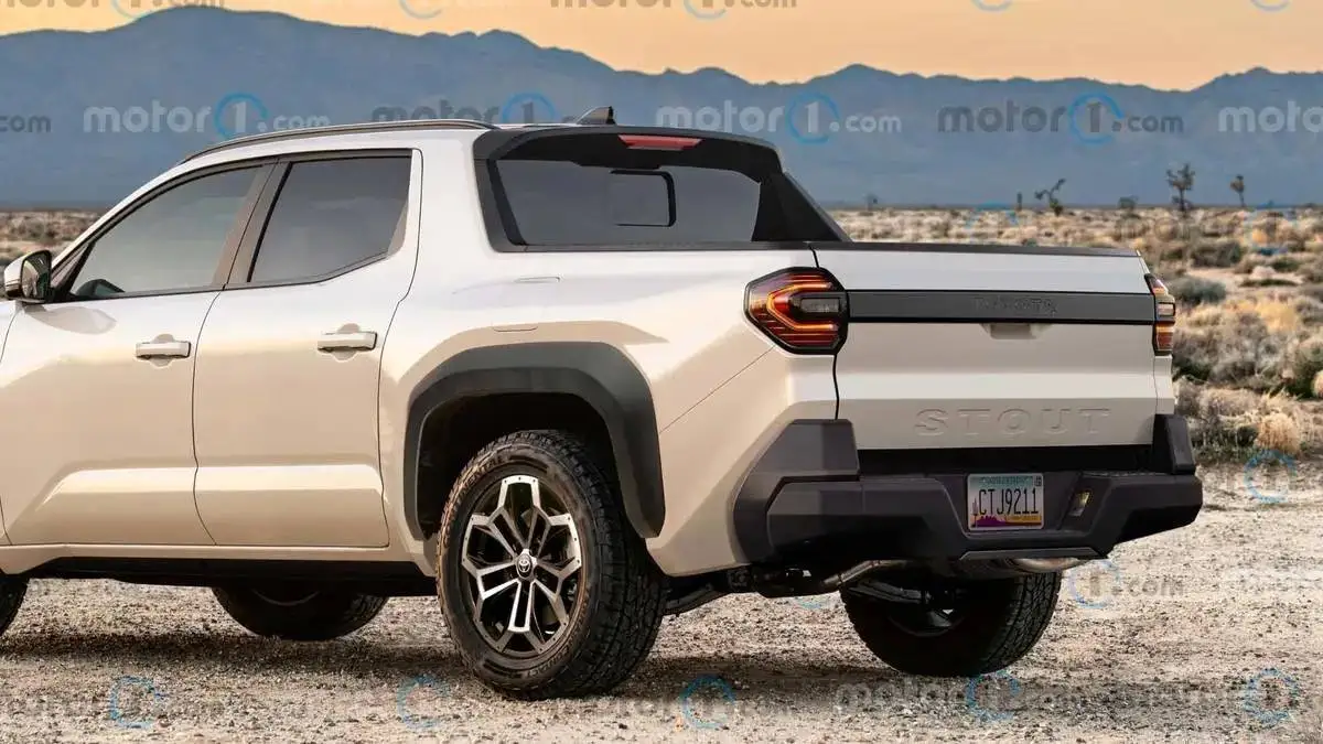 تصاویر؛ پیکاپ هیبریدی تویوتا در راه است؛ کوچک اما وحشی!