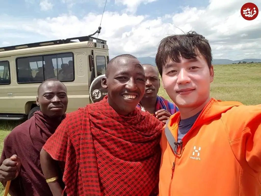 عکس| سفر در زمان؛ «تسو» سریال جومونگ در سفر آفریقا؛ سال 1395
