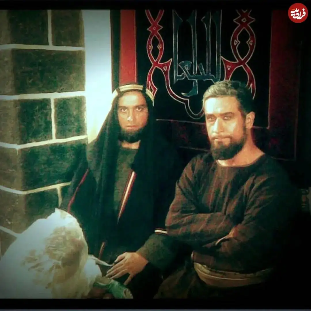 عکس| سفر در زمان؛ «عبدالله بن مطیع حاکم کوفه» در پشت صحنه سریال مختار؛ سال 87