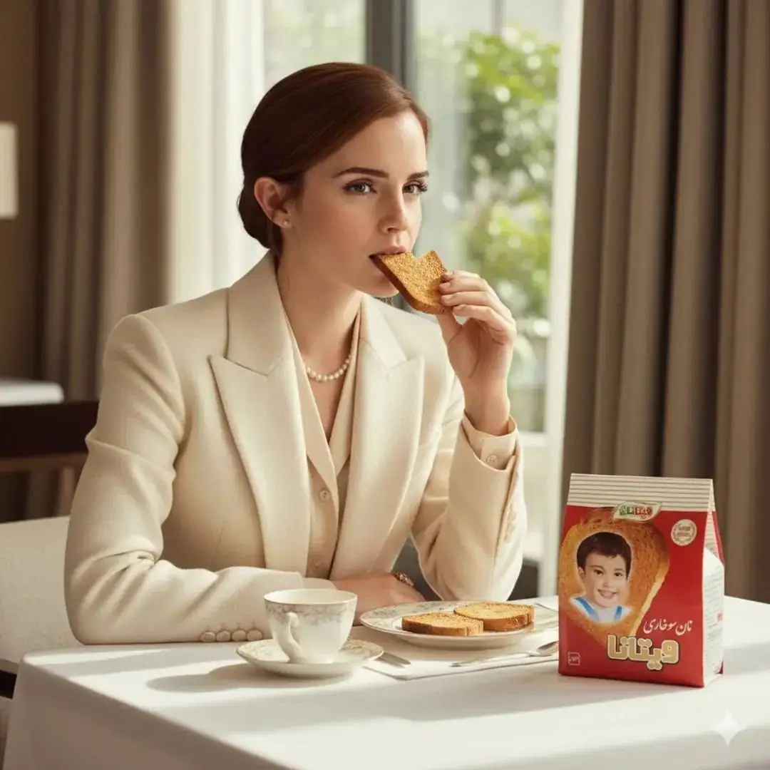 سلبریتی های هالیوود با خوراکی های نوستالژی ایرانی عکس گرفتند!