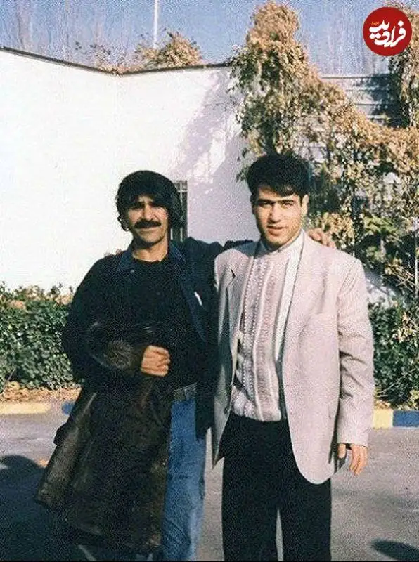 عکس| سفر به تاریخ؛ «حسین پناهی» در کنار «مهدی مهدوی کیا»؛ دهۀ 70