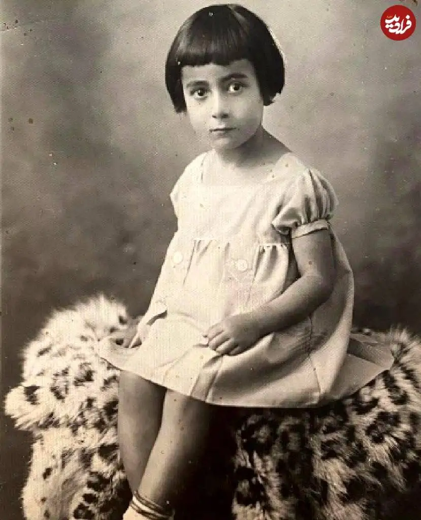 عکس| سفر در زمان؛ چهره «جمیله شیخی» در دوران کودکی؛ دهه 1310