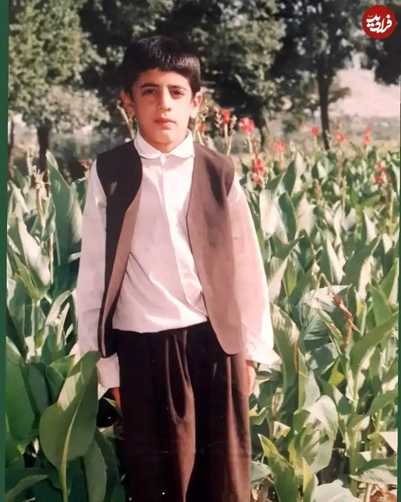 عکس| سفر در زمان؛ «افشین ملکی» سریال نون خ در کودکی؛ دهه 70