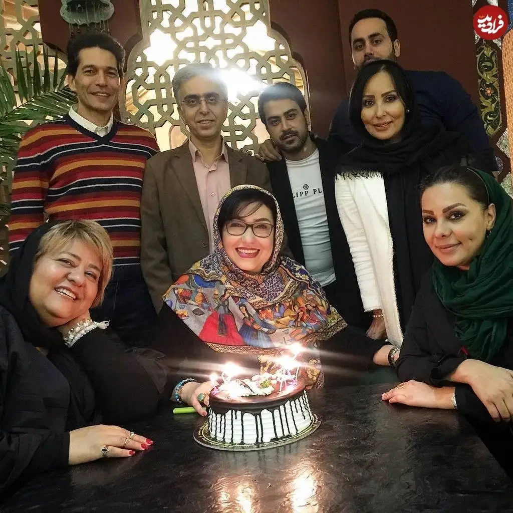 عکس| سفر در زمان؛ «سارا زن بهروز» سریال زیر آسمان شهر 1 در جشن تولد 44 سالگی اش