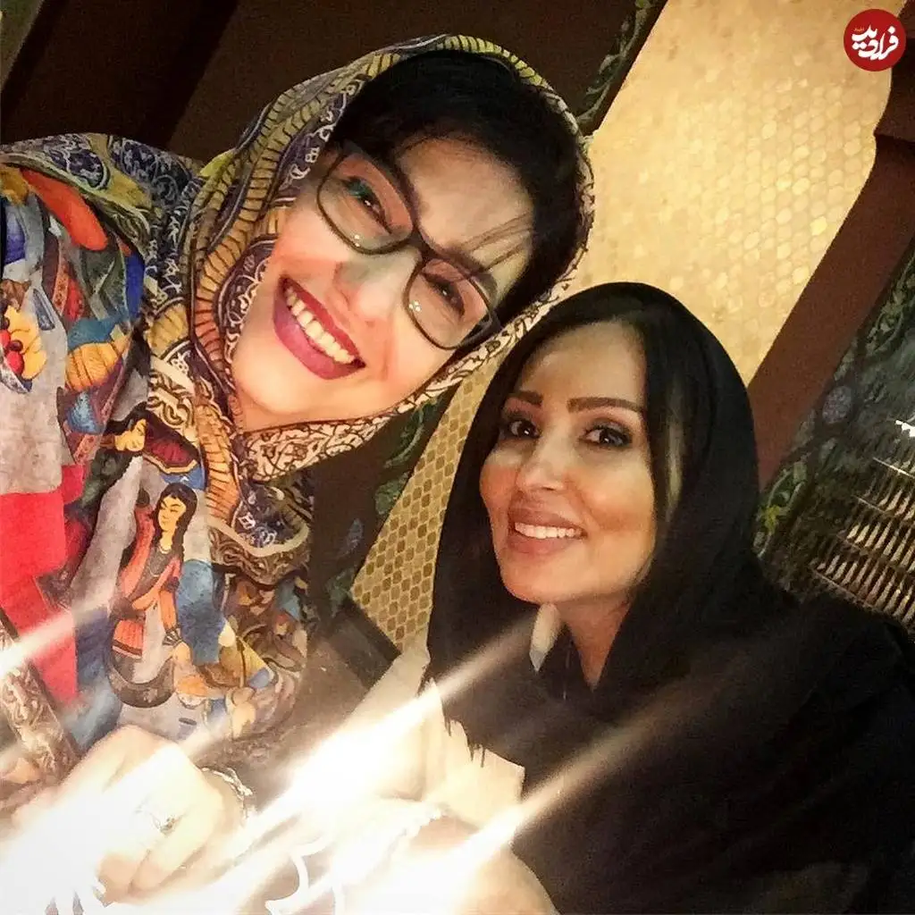 عکس| سفر در زمان؛ «سارا زن بهروز» سریال زیر آسمان شهر 1 در جشن تولد 44 سالگی اش