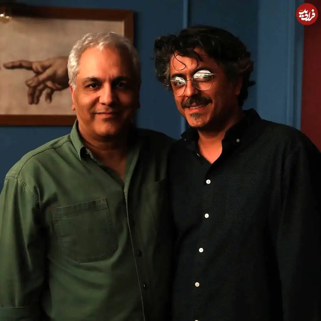 عکس| سفر در زمان؛ «سعید نصیری» سریال بچه مهندس 3 در کنار مهران مدیری در 43 سالگی