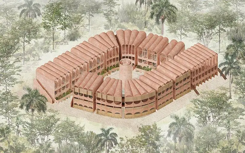 تصاویر؛ معماری منحصربه فرد ساختمان مکزیکی با الهام از «برج بابِل»