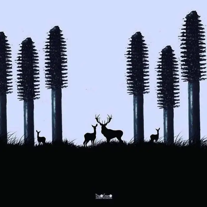 تصاویر؛ خلاقیت استثنایی هنرمند ایتالیایی که «کروسان» را به «شتر» تبدیل می کند