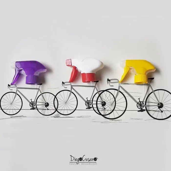 تصاویر؛ خلاقیت استثنایی هنرمند ایتالیایی که «کروسان» را به «شتر» تبدیل می کند