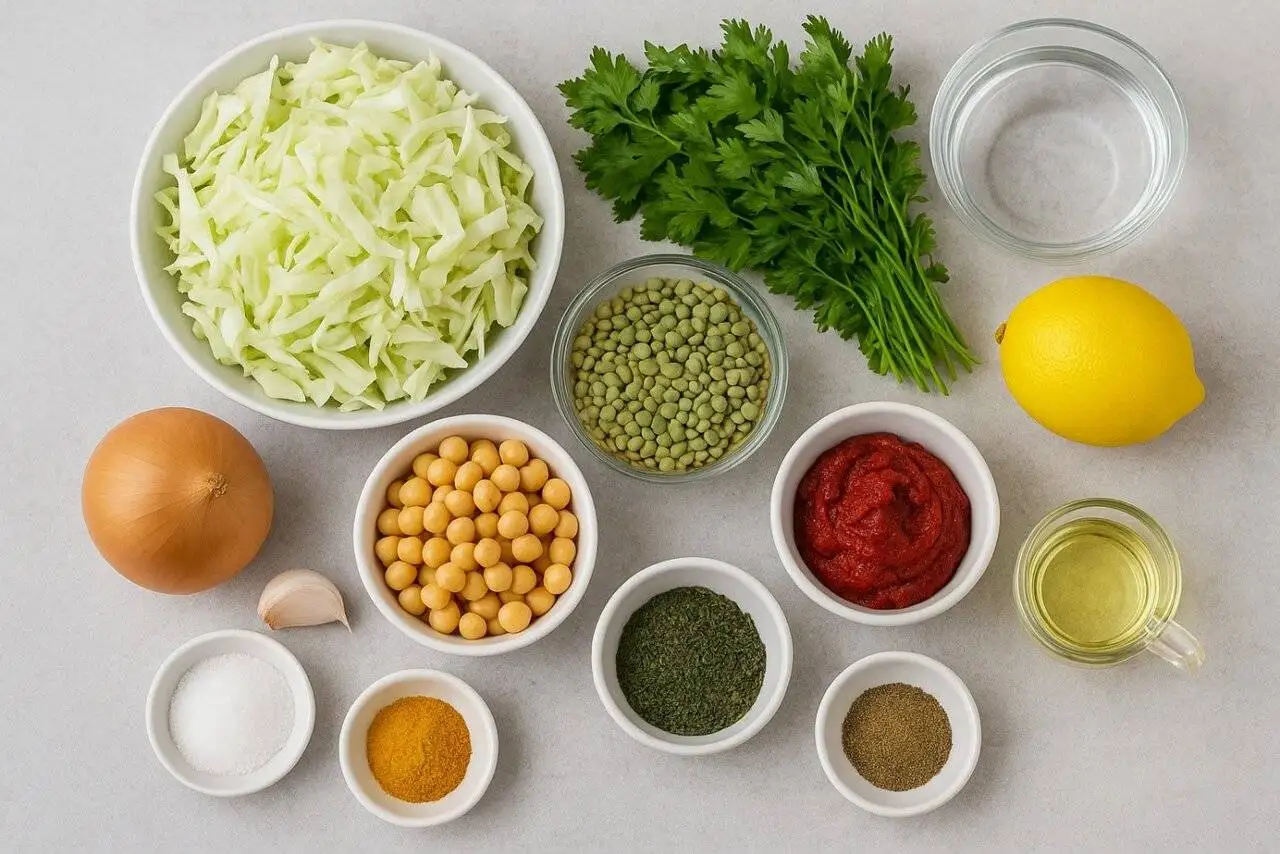 طرز تهیه آش کلم برگ تبریزی