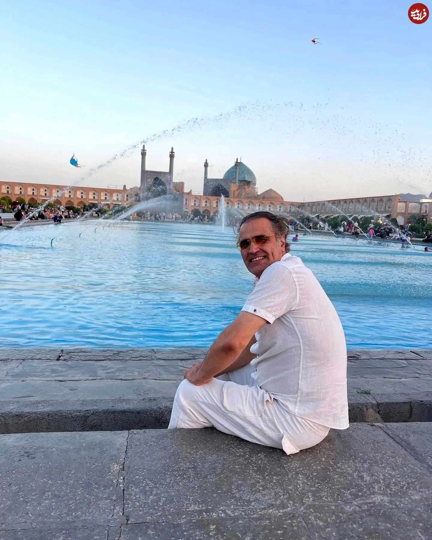 عکس| سفر در زمان؛ «سرگرد صداقت» سریال ستایش 3 در اصفهان در 60 سالگی