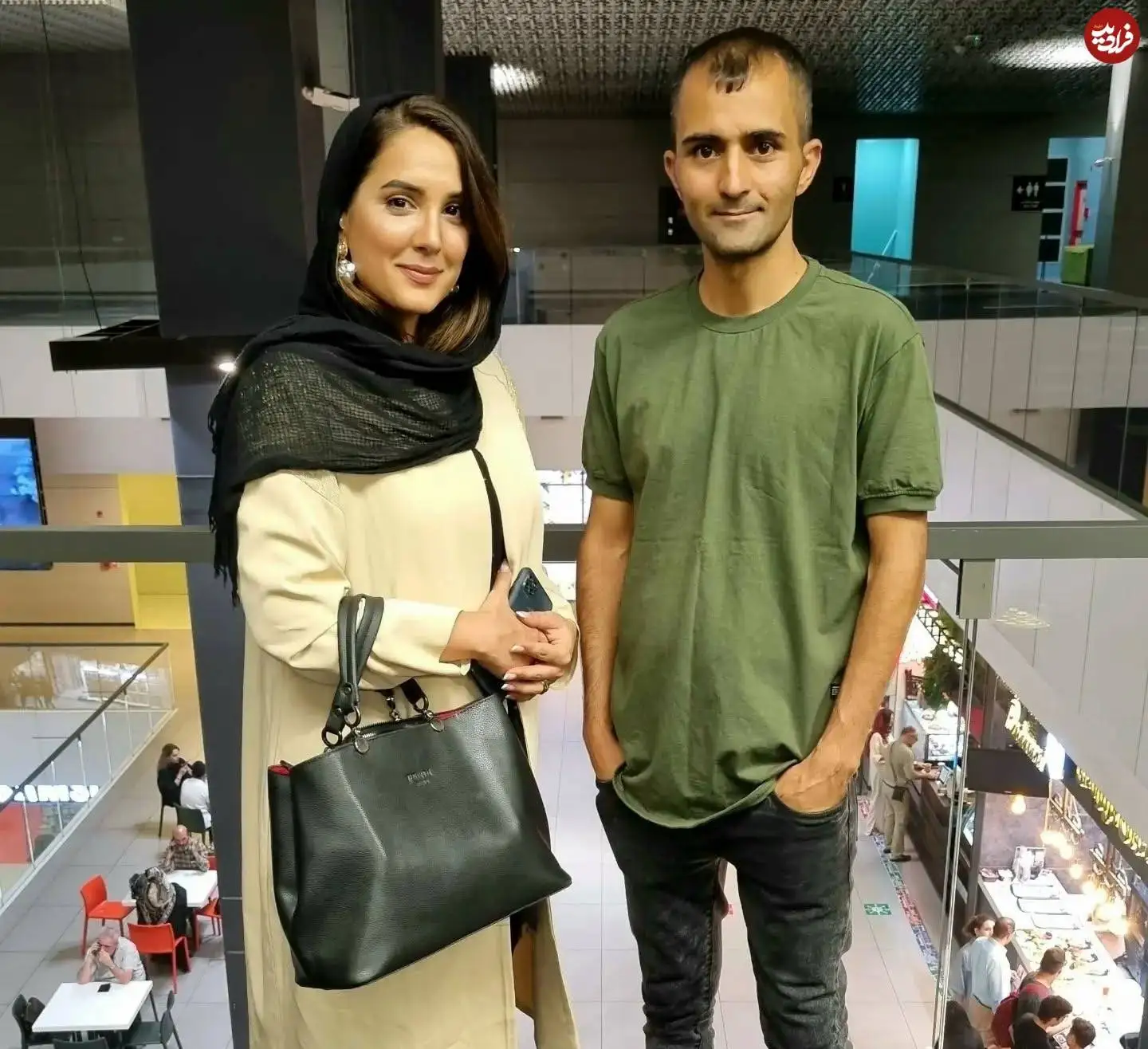 عکس| سفر در زمان؛ «الناز مافی» سریال بچه مهندس 3 در حاشیه یک مراسم؛ سال 1402