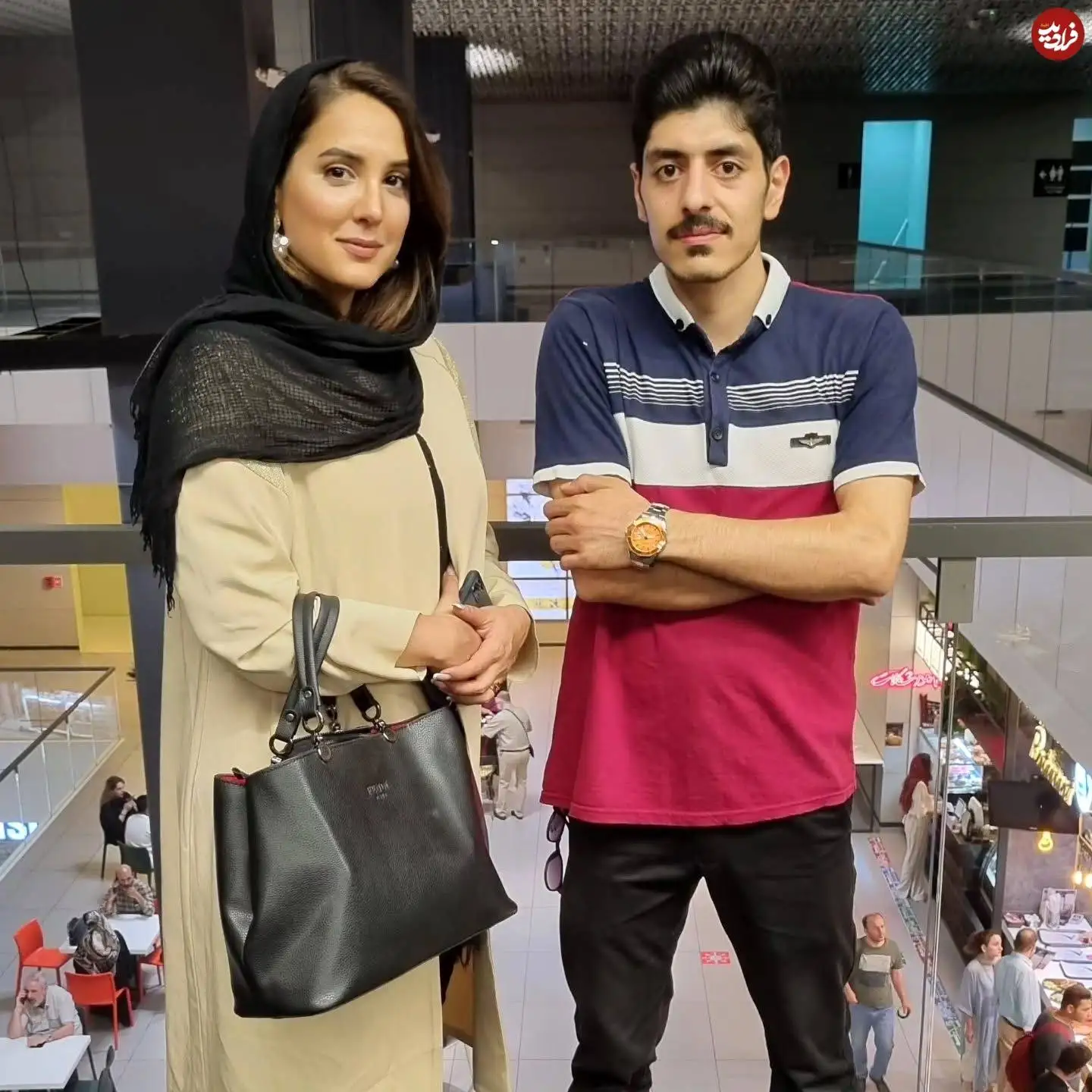 عکس| سفر در زمان؛ «الناز مافی» سریال بچه مهندس 3 در حاشیه یک مراسم؛ سال 1402