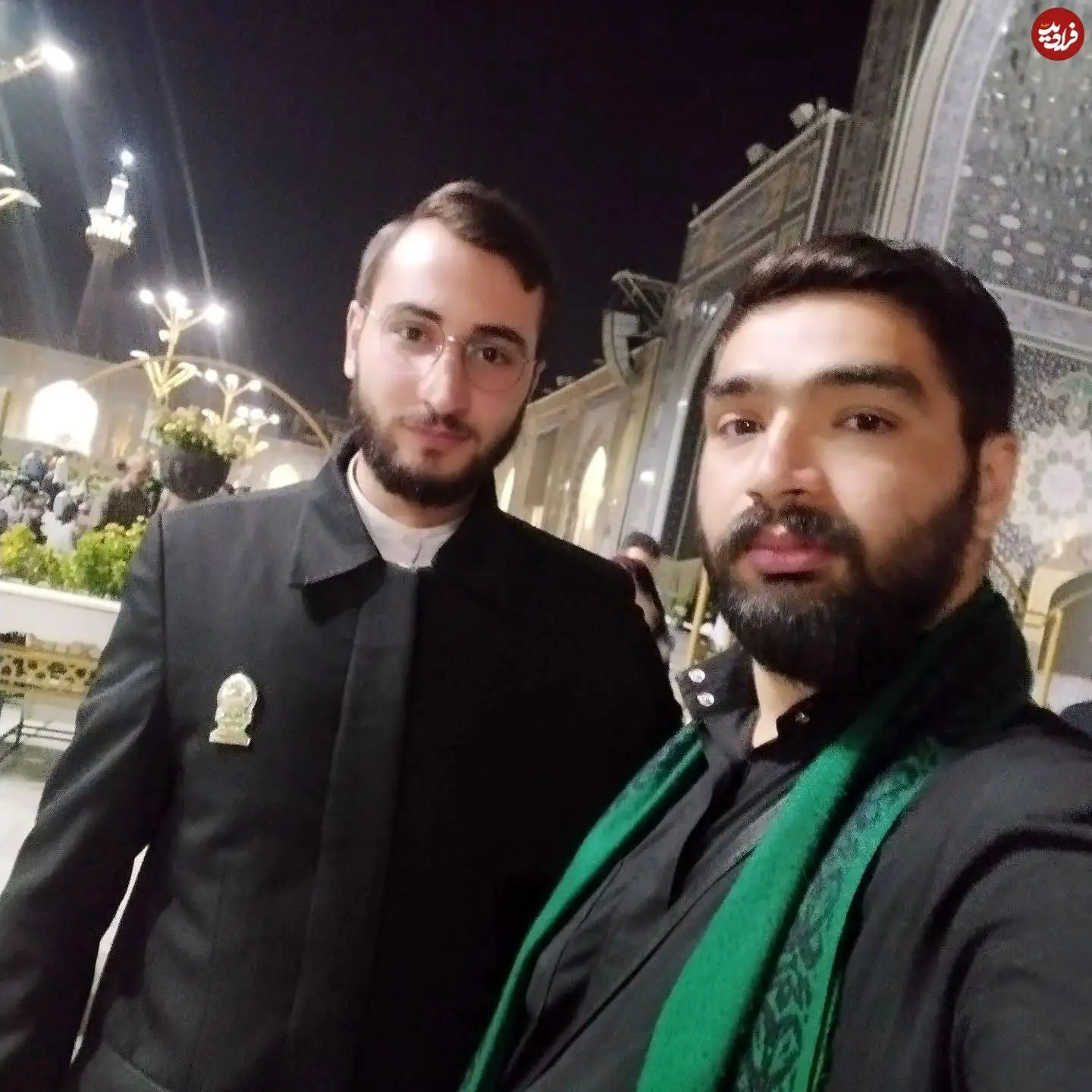 عکس| سفر در زمان؛ «محمدجواد پسر اوس موسی» سریال پایتخت 7 در حرم امام رضا
