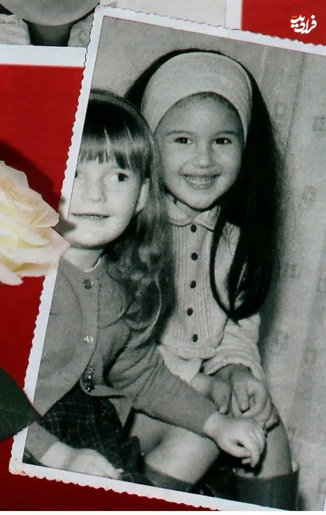 عکس| سفر در زمان؛ «مونیکا بلوچی» در دوران کودکی و در 5 سالگی؛ سال 1348