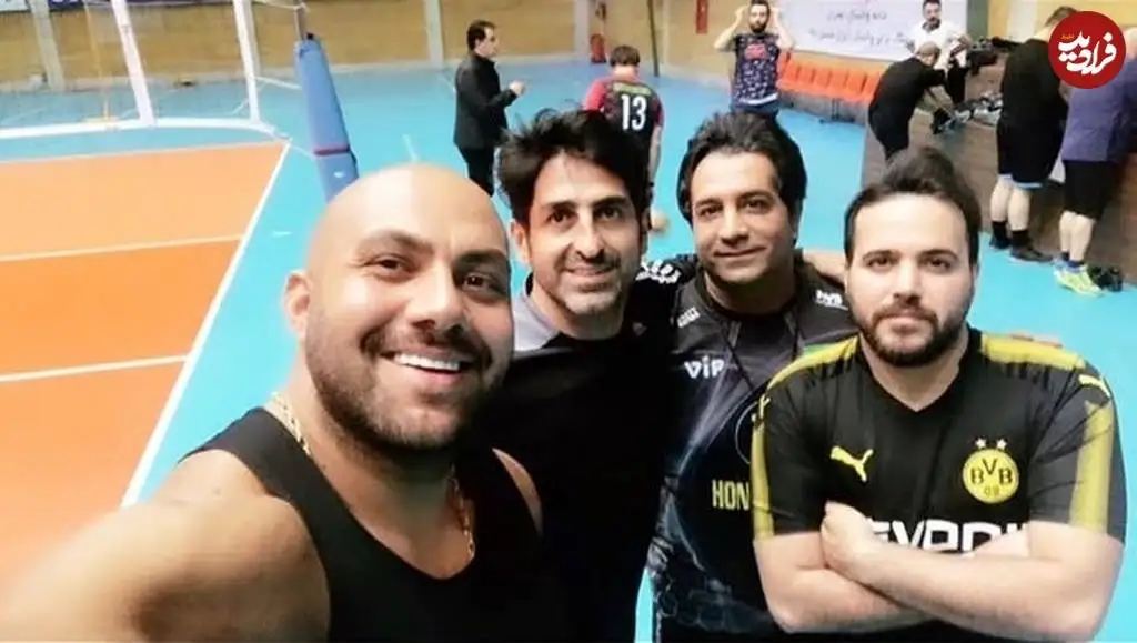 عکس| سفر در زمان؛ «یل یل شام» سریال مختارنامه در کنار امید جهان؛ سال 98