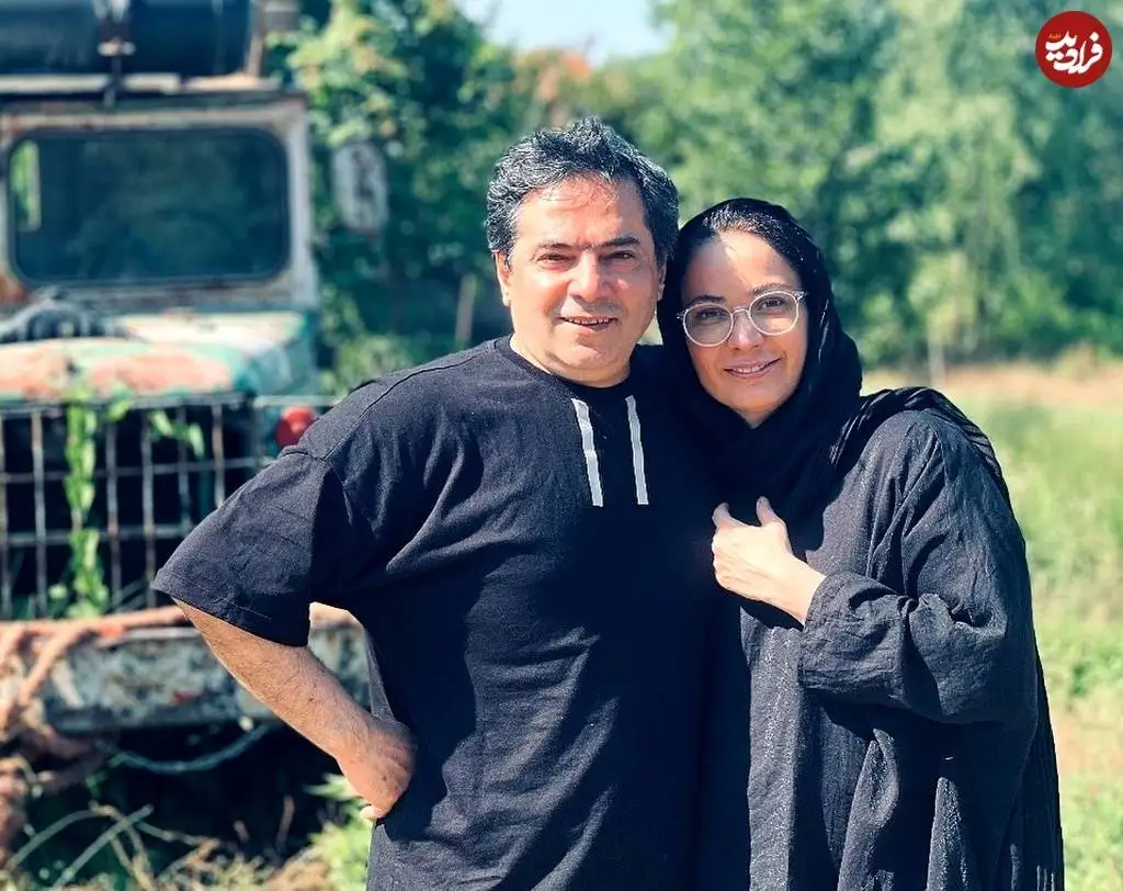 عکس| سفر در زمان؛ «فهیمه» سریال پایتخت 7 در کنار همسرش؛ سال 1401