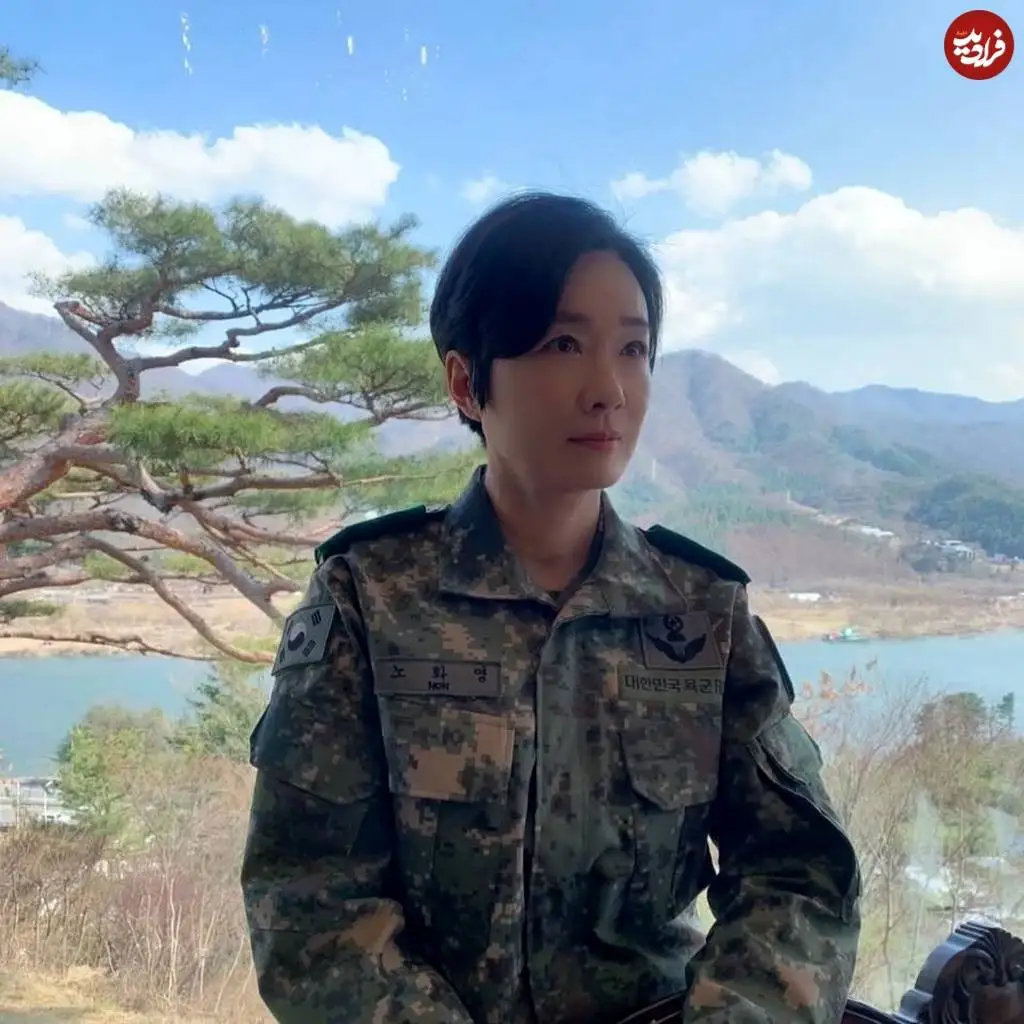 عکس| سفر در زمان؛ «بانو یوها» سریال جومونگ در لباس ارتش کره جنوبی؛ سال 1401