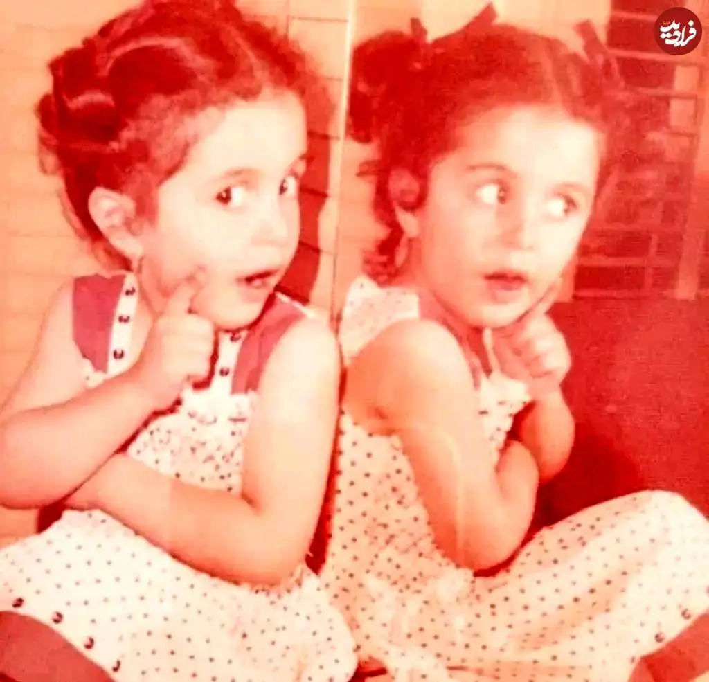 عکس| سفر در زمان؛ «ماریه زن ابن حر» سریال مختار در کودکی؛ دهه 50