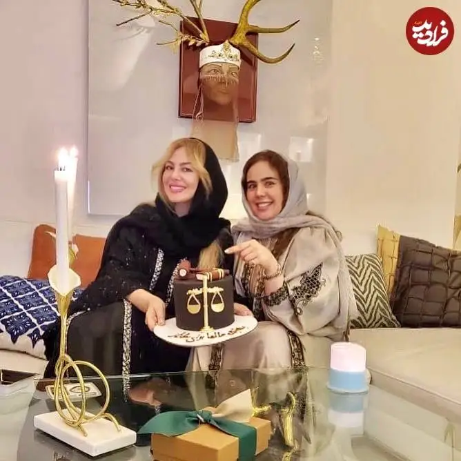 عکس| سفر در زمان؛ «مژگان» سریال بچه مهندس 3 در جشن تولد خواهرش؛ سال 1400