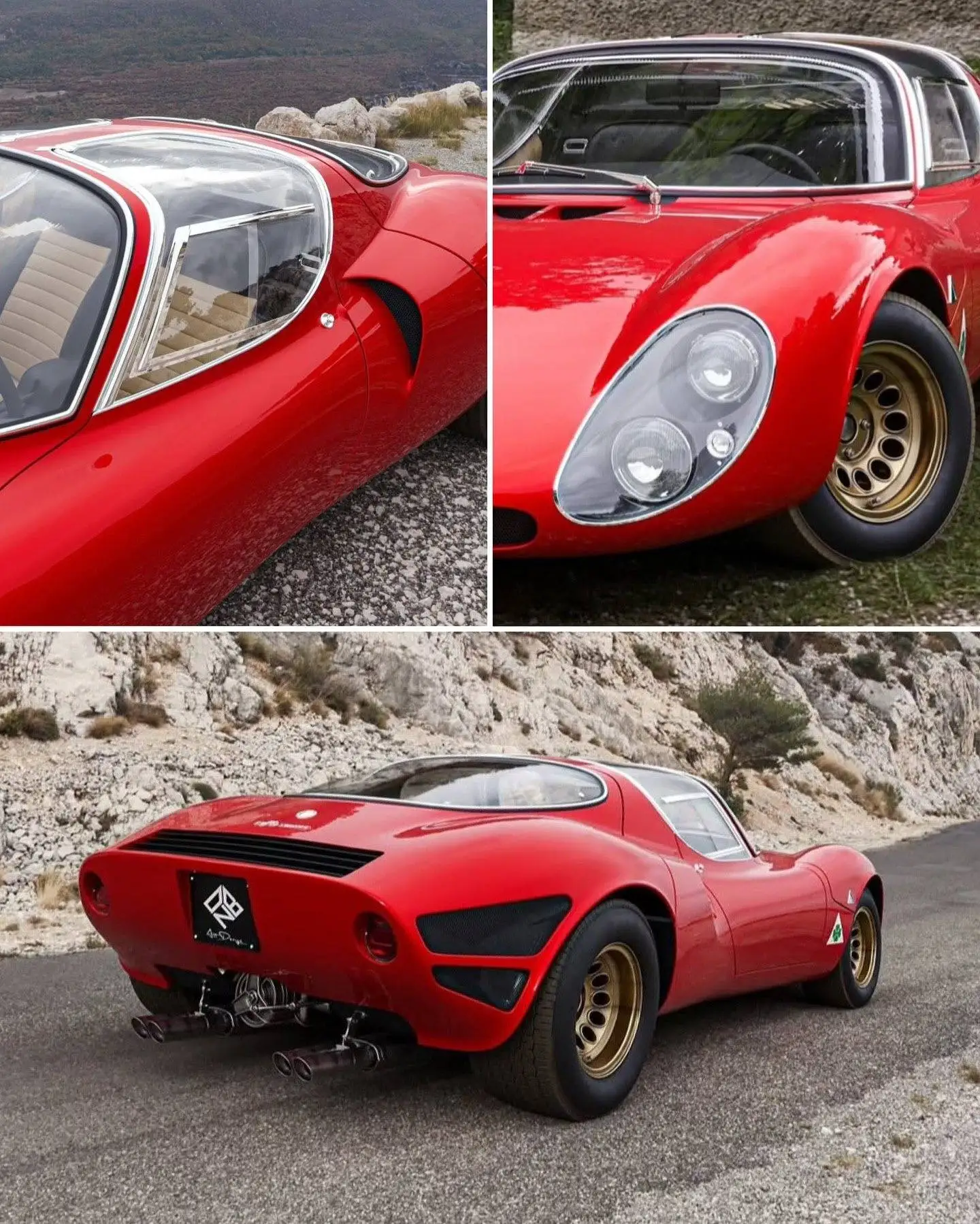 تصاویر| آلفارومئو 33 استراداله؛ یکی از زیباترین خودروهای تاریخ