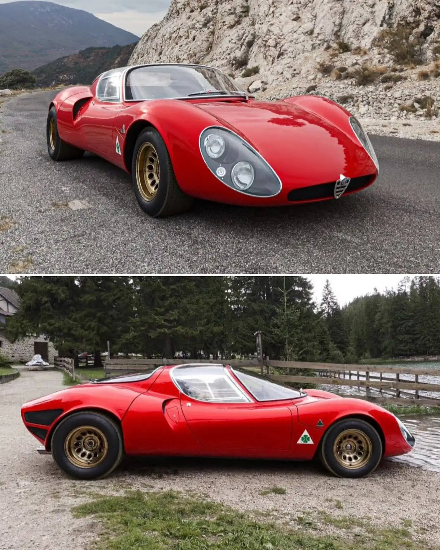 تصاویر| آلفارومئو 33 استراداله؛ یکی از زیباترین خودروهای تاریخ