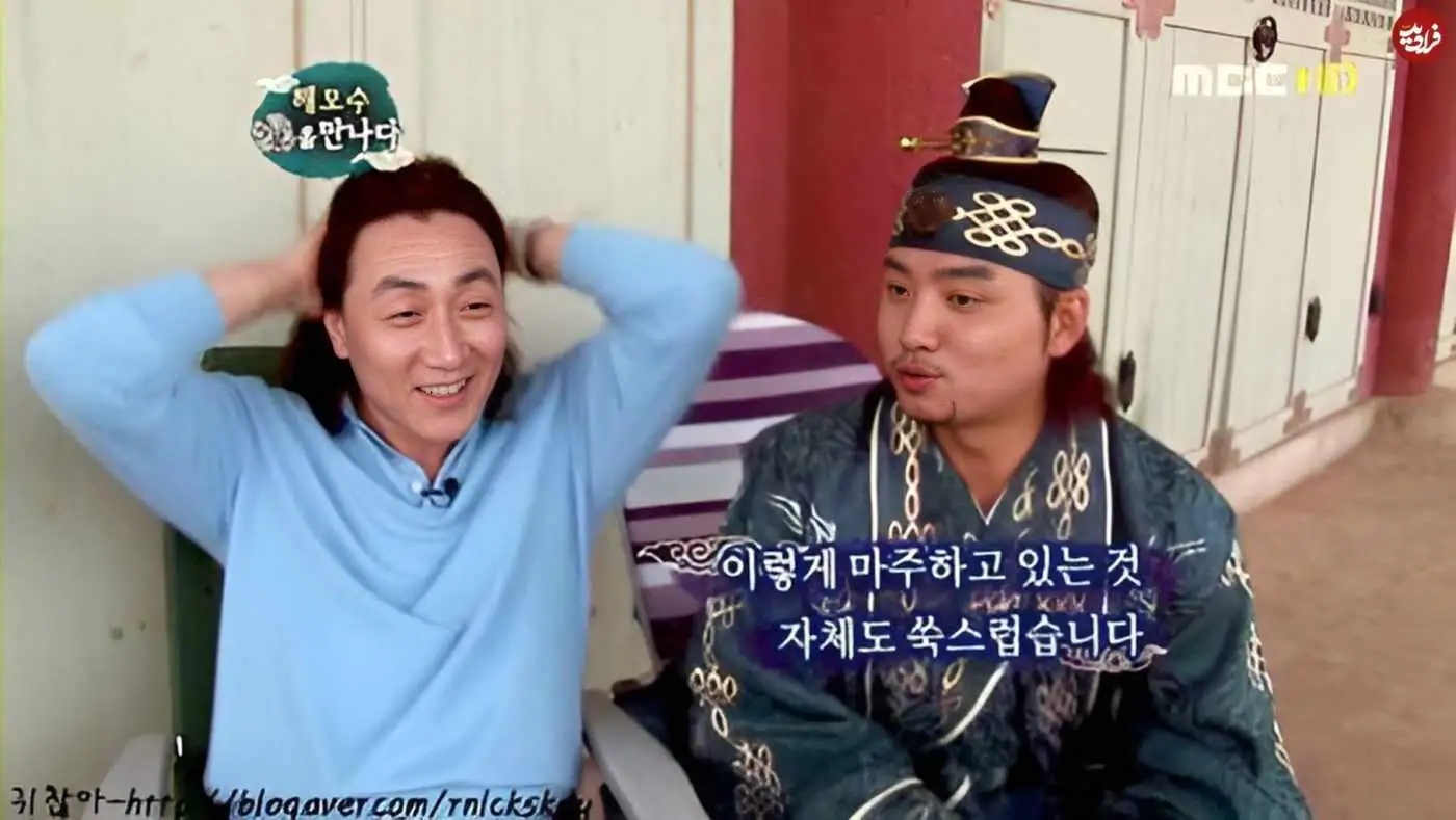 عکس| سفر در زمان؛ «هموسو و تسو» در پشت صحنه سریال جومونگ؛ 20 سال قبل