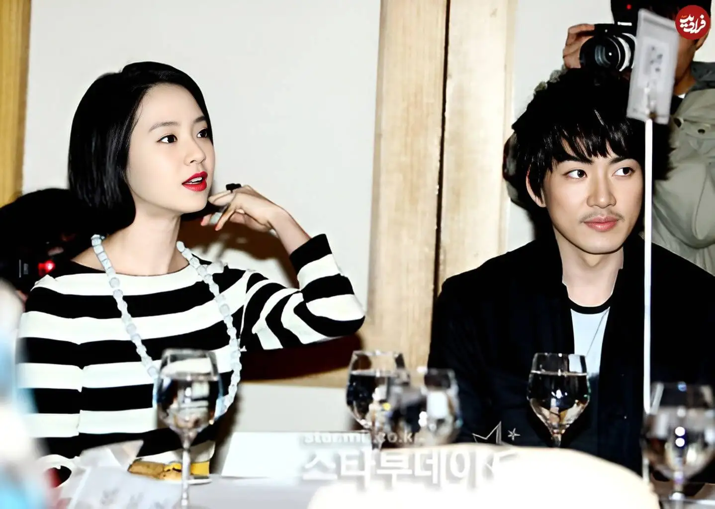 عکس| سفر در زمان؛ «جومونگ و بانو سویا» سریال جومونگ در یک مراسم؛ سال 1390