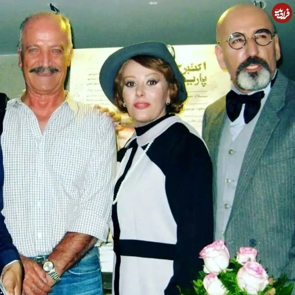 عکس| سفر در زمان؛ «زهرا همسر دکتر توفیقی» سریال بچه مهندس 4 در کنار سعید راد؛ سال 95