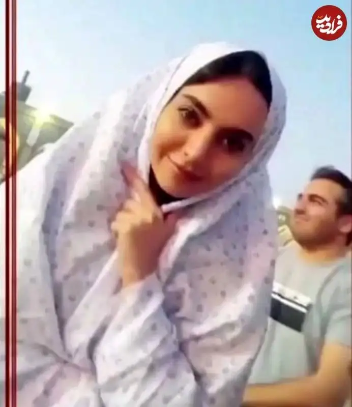 عکس| سفر زمان؛ چهرۀ «مرضیه» (سریال بچه مهندس) با چادرنماز در حرم امام رضا (ع)
