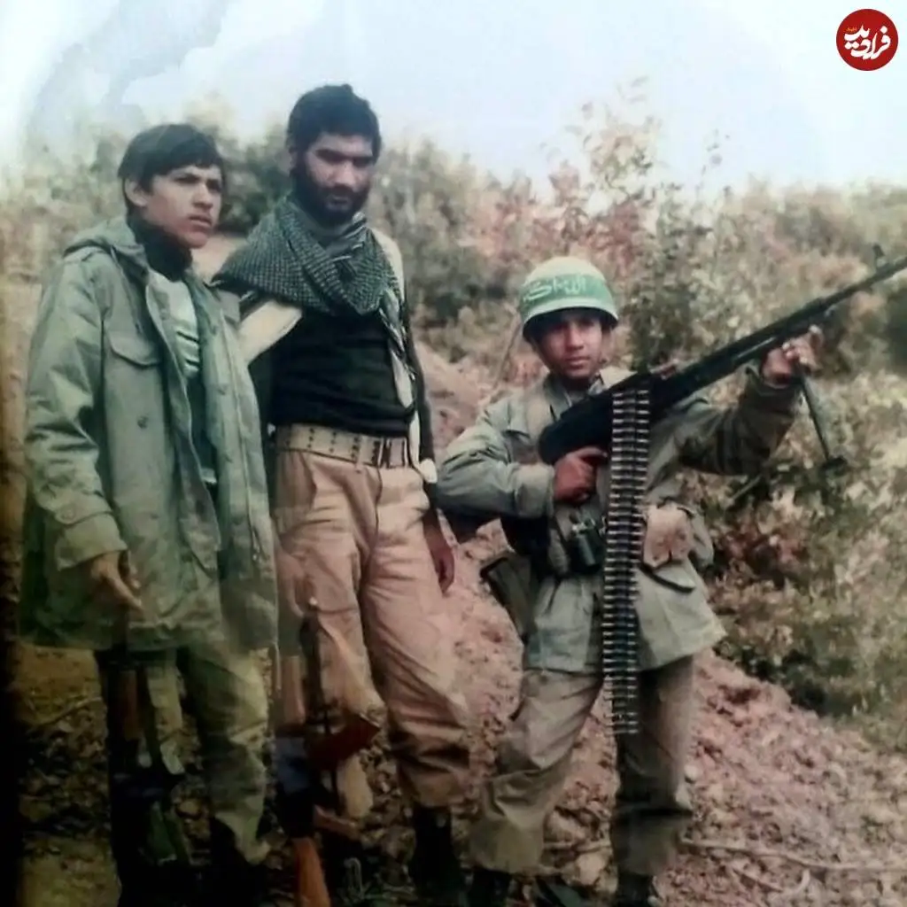 عکس| سفر در زمان؛ «رضا ایرانمنش» بازیگر سریال ستایش 1 در جبهه؛ سال 62