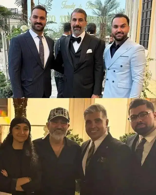 تصاویر؛ دورهمی بازیگران در عروسی محمد نادری