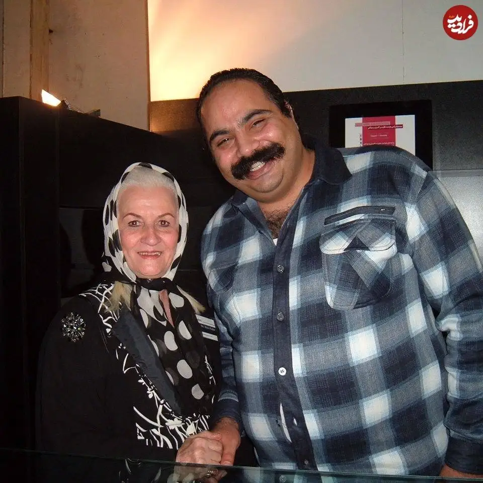 عکس| سفر در زمان؛ «شاعر برره» در کنار «مهتاج» سریال زیر آسمان شهر 1؛ دهه 90