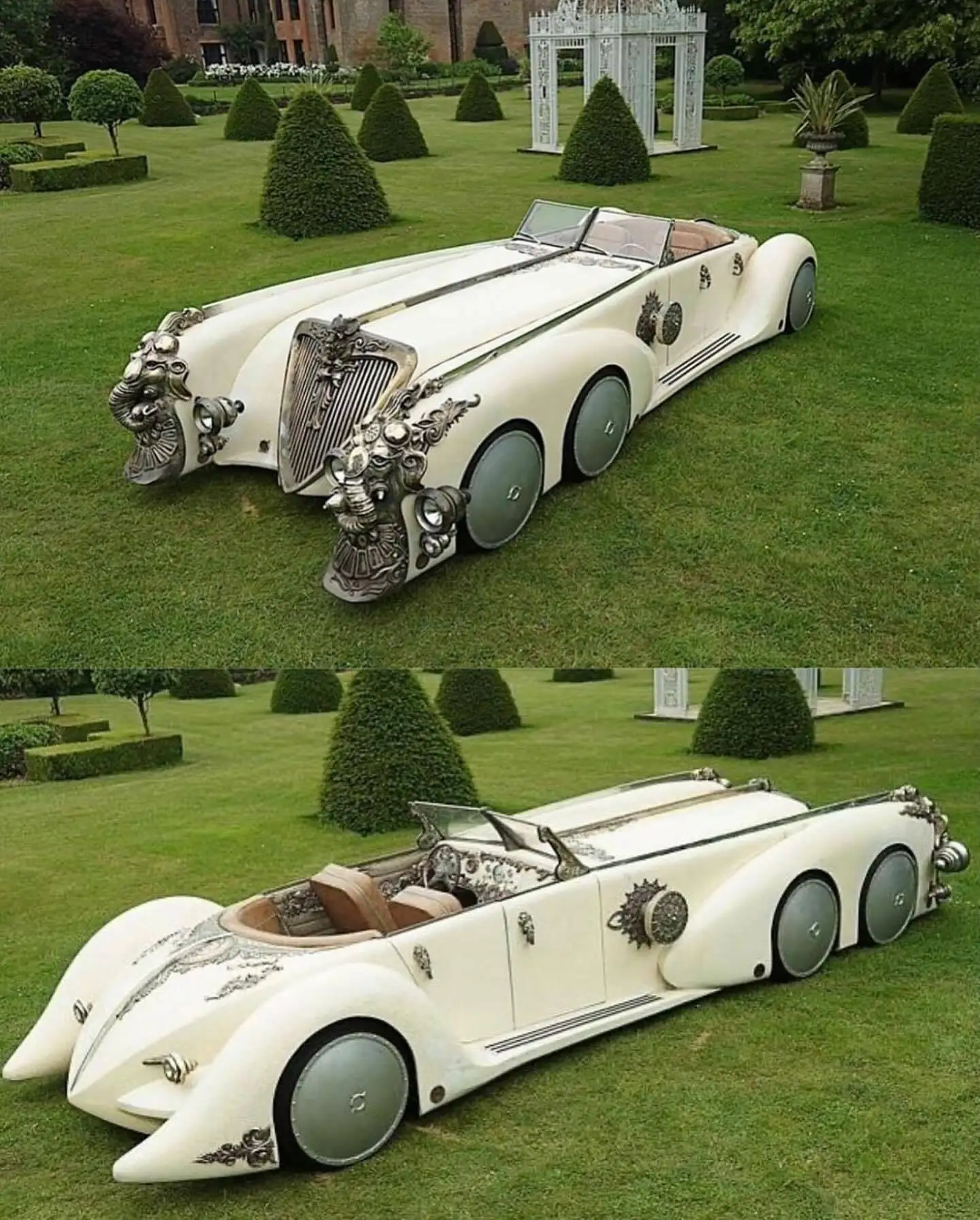 تصاویر| خودروی افسانه ای «کاپیتان نِمو»؛ ناتیلوس با شاسی لندرور و تزئینات هندی