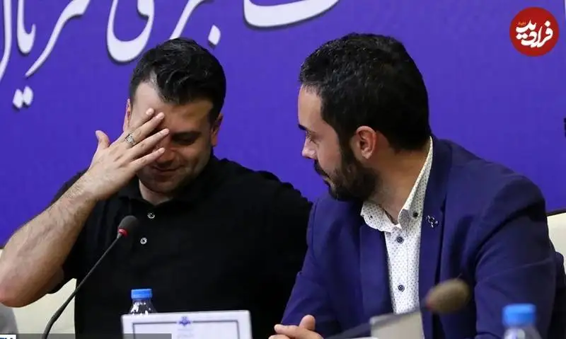 عکس| سفر زمان؛ «جواد جوادی» و «تینوش وصال» در نشست خبری سریال «بچه مهندس»