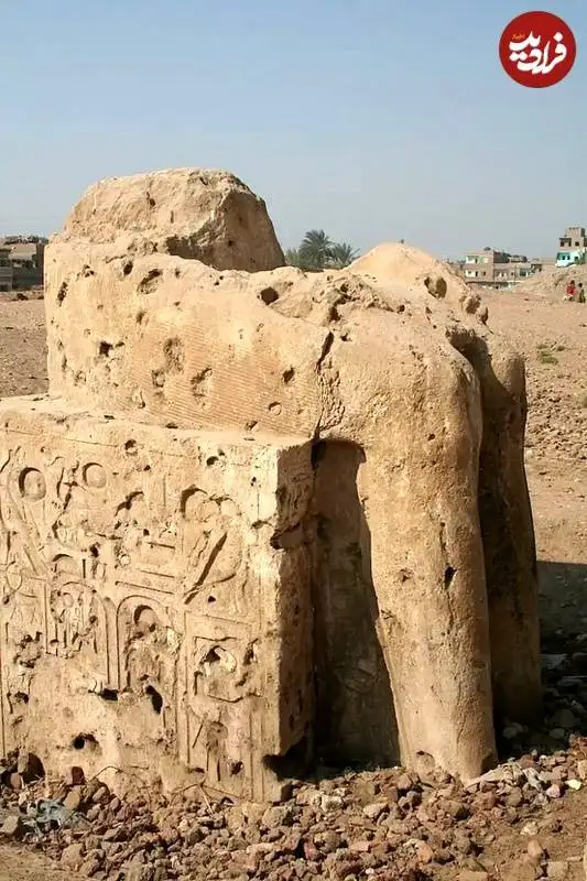 «نیمۀ گمشدۀ فرعون» در زیر خاک پیدا شد