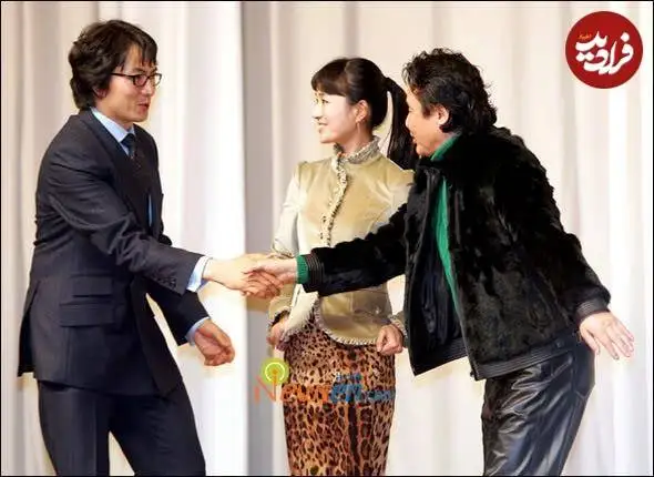 عکس| سفر در زمان؛ «جومونگ و مادرش» در مراسم تقدیر از عوامل سریال جومونگ؛ سال 1385