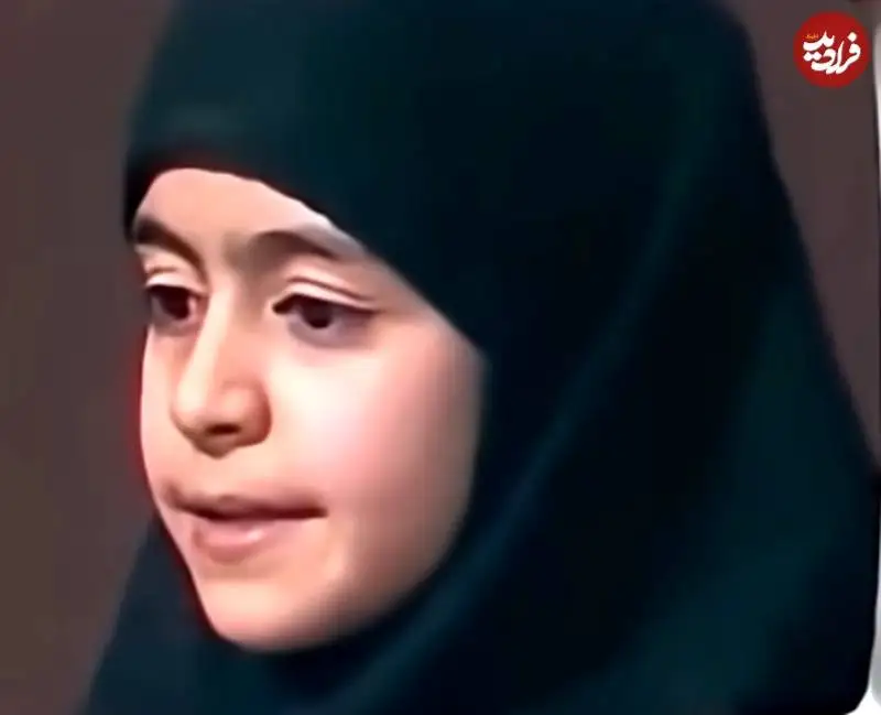 عکس| سفر به تاریخ؛ چهرۀ «مریلا زارعی» در 9 سالگی در برنامه کودک؛ سال 1361