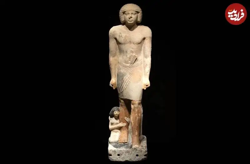 کشف مجسمۀ استثنایی «مِسی و خانواده اش» در گورستان مصر باستان