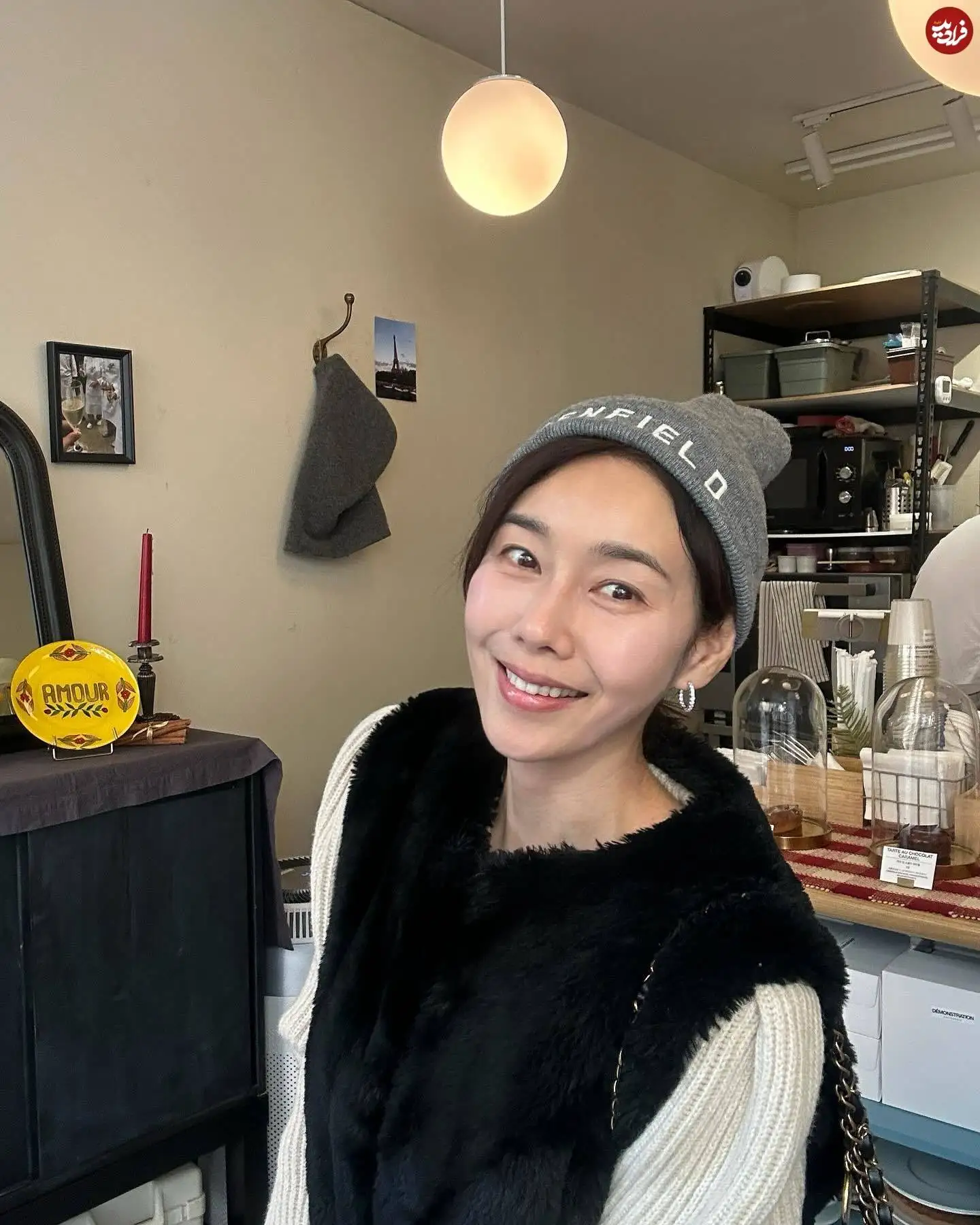 عکس؛ سفر در زمان؛ «بانو سولان» سریال جومونگ در کنار پسر نوجوان اش؛ سال 1403