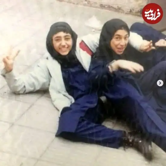 عکس| سفر در زمان؛ «گلشیفته فراهانی، مهناز افشار و هانیه توسلی» در دوران دبیرستان