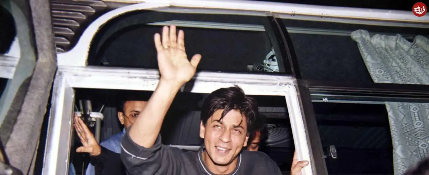 عکس؛ سفر در زمان؛ «شاهرخ خان» در 40 سالگی در دهلی نو؛ سال 1384